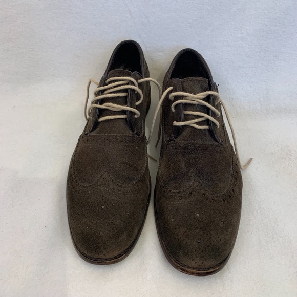 John Varvatos Suede Oxfords 8.5M Gently worn main image 6